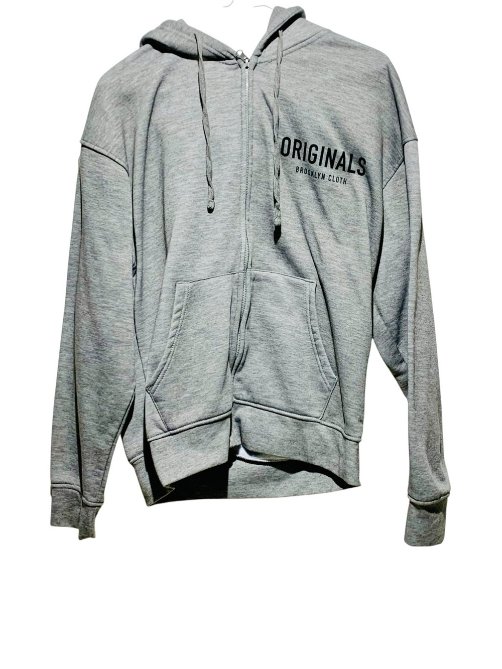 Women’s  Brooklyn Cloth Original Zip Front Hoodie Size M